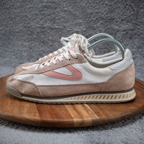 TRETORN Women's Rawlins Retro Sneaker Shoes Size 8.5 M Blush / Pink 1536041 - Picture 3 of 6